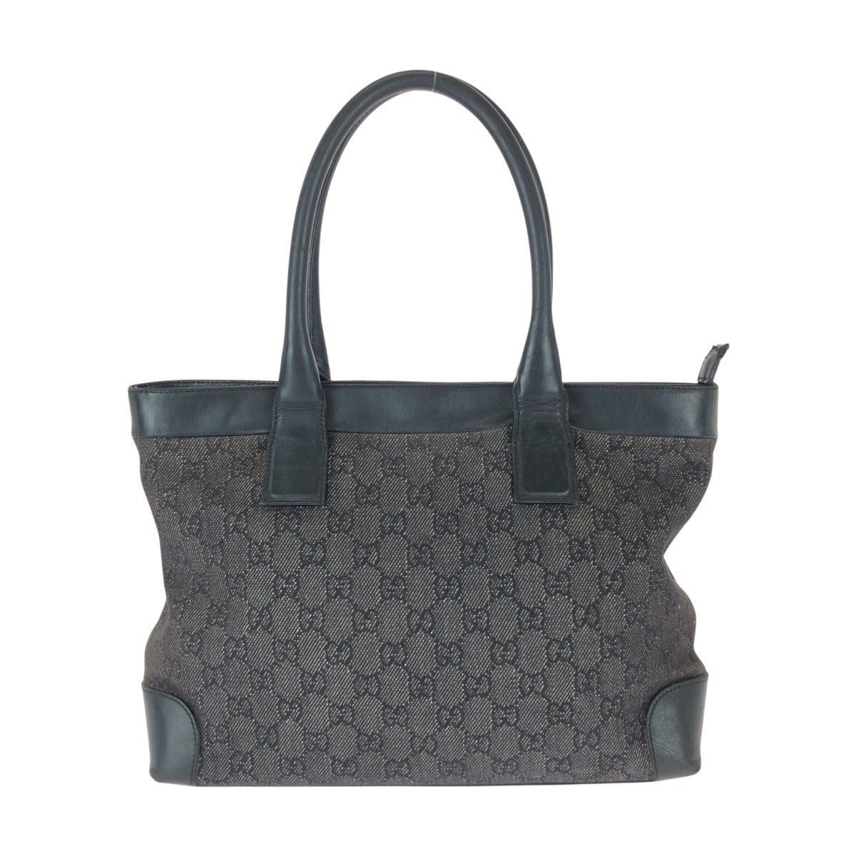 Gucci GG Canvas Leather Shoulder Tote Bag