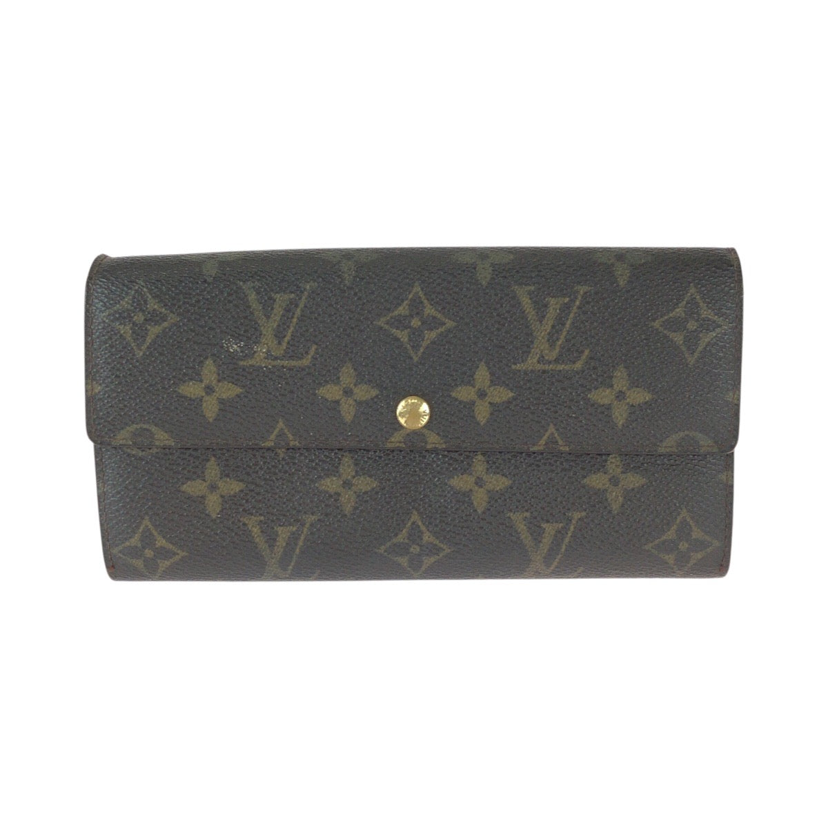 Louis Vuitton Pochette Porte Monnaie Credit Monogram Long Wallet