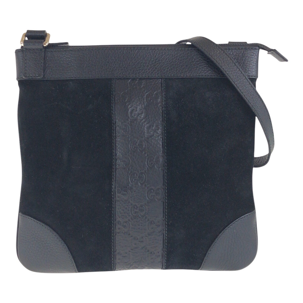 Gucci Suede/Leather Shoulder Bag