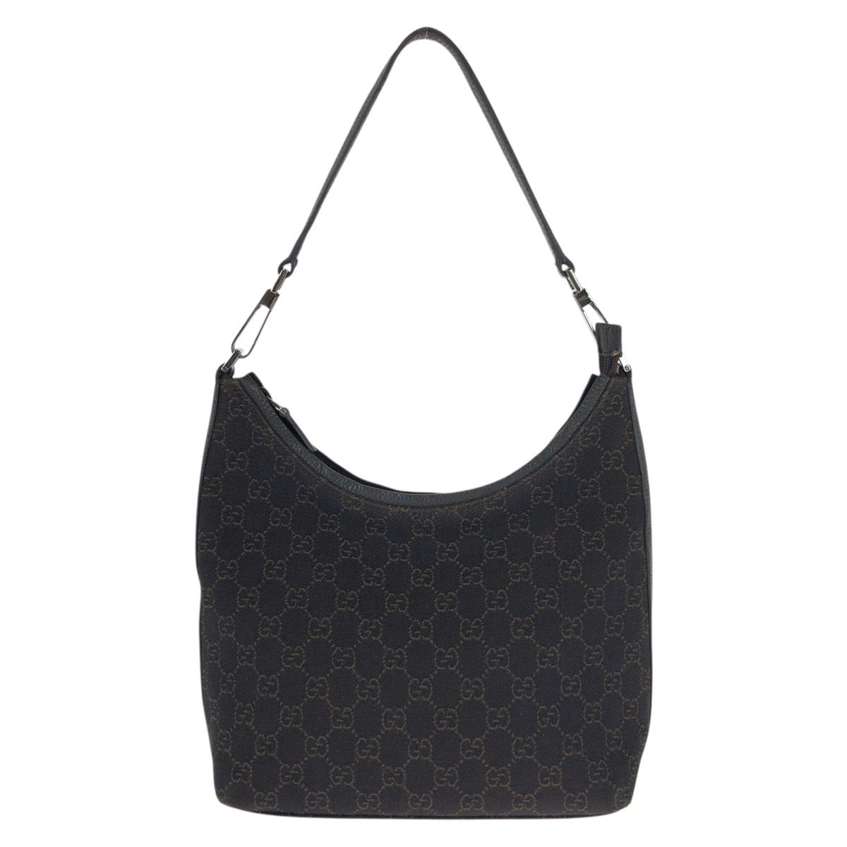 Gucci GG Canvas Leather Shoulder Bag