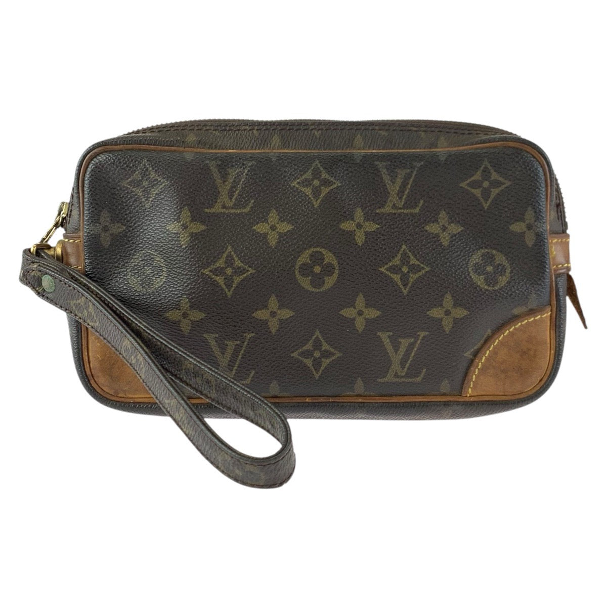Louis Vuitton Marly Dragonne Monogram Clutch Bag