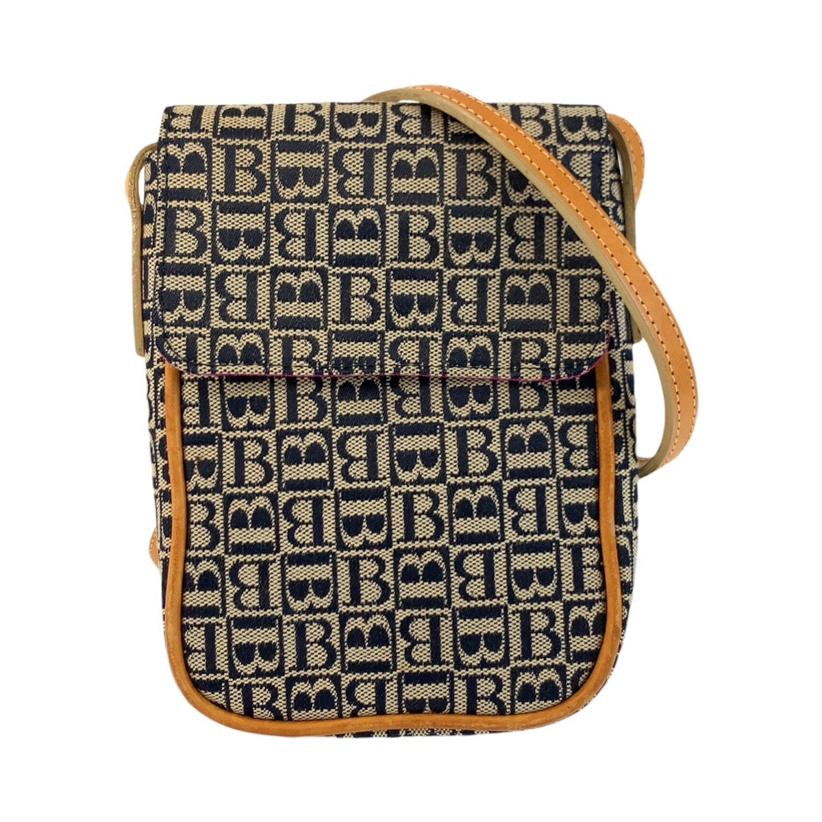 Burberry Canvas Leather Shoulder Bag