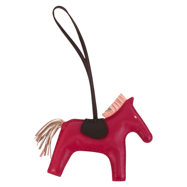 Hermes Rodeo GM Leather Bag Charm