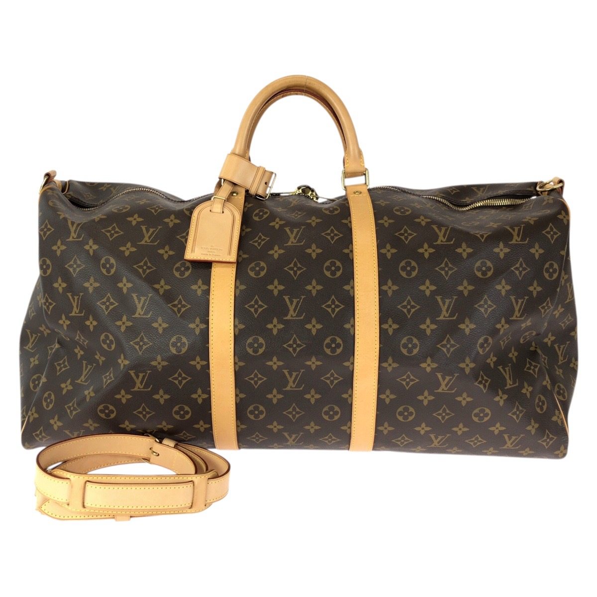 Louis Vuitton Keepall Bandouliere Monogram Boston Bag