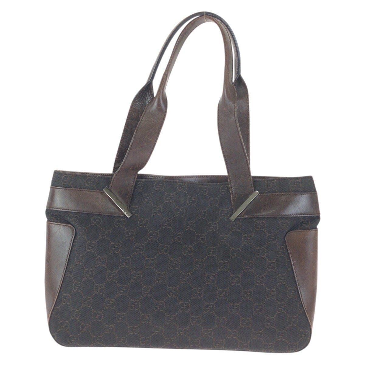 Gucci GG Canvas Leather 2way Bag