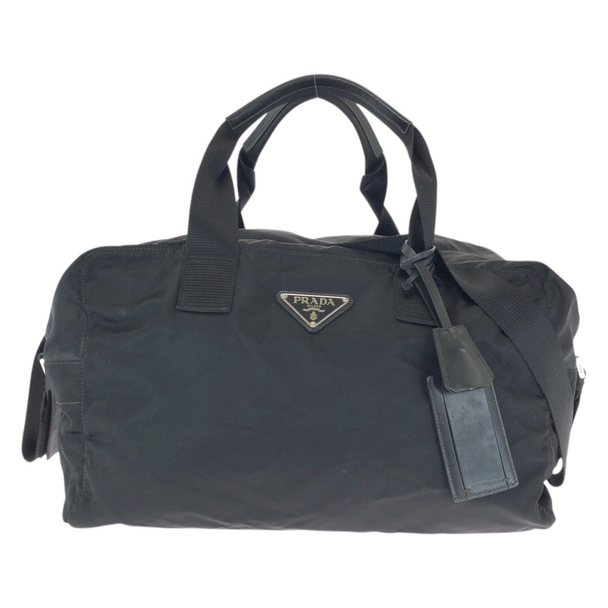 Prada Tessuto Nylon Boston Bag