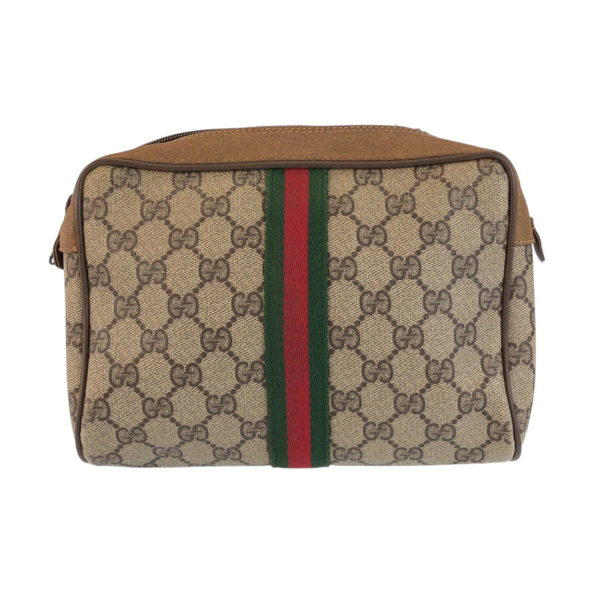 Gucci GG Supreme Canvas Clutch Bag