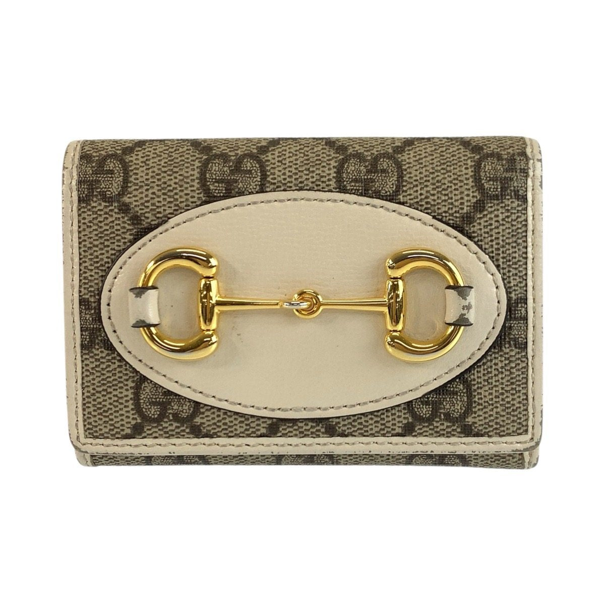Gucci GG Supreme Horsebit Canvas Wallet