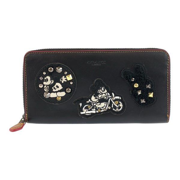 COACH Leather Long Wallet