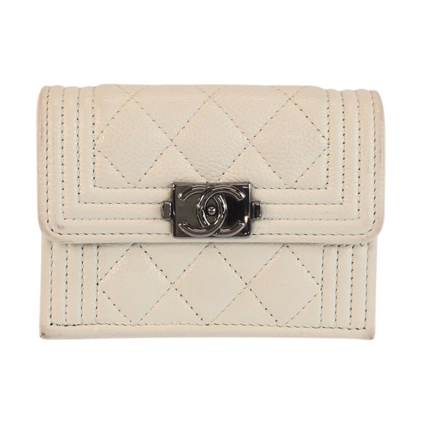 Chanel Boy Chanel Leather Wallet