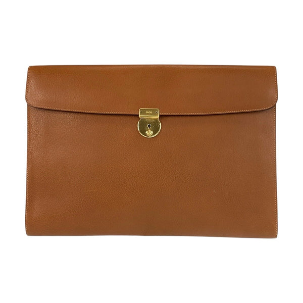 Gucci Leather Clutch Bag