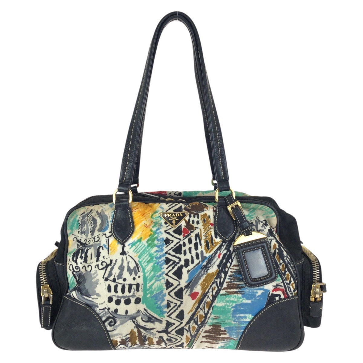 Prada Tessuto Nylon 2way Tote Bag