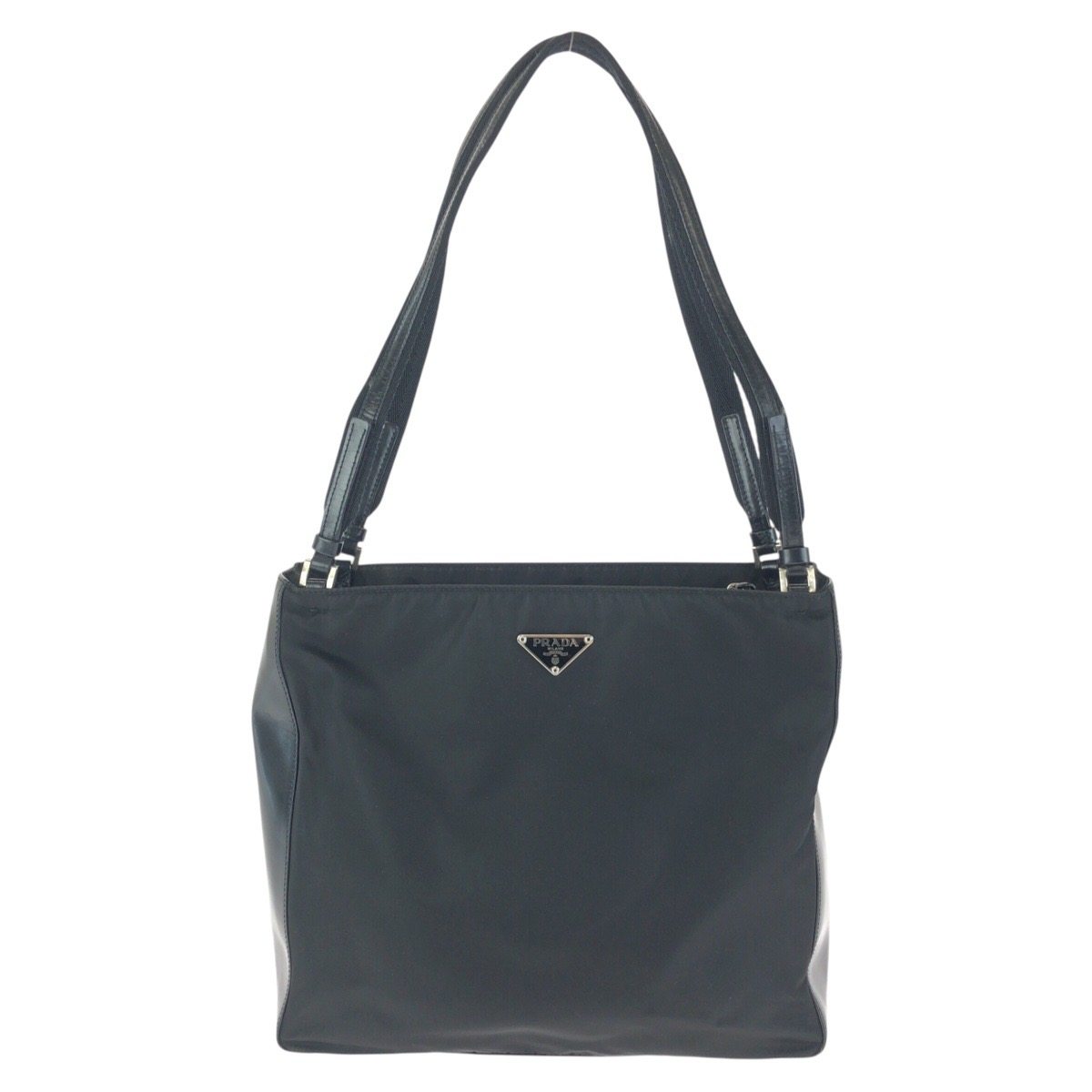 PRADA Tessuto Nylon Shoulder Tote Bag