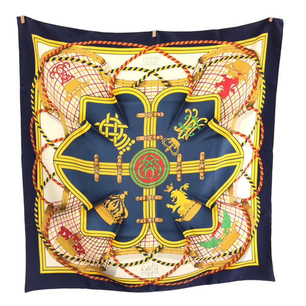 Hermes Grande Tenue Silk Scarf