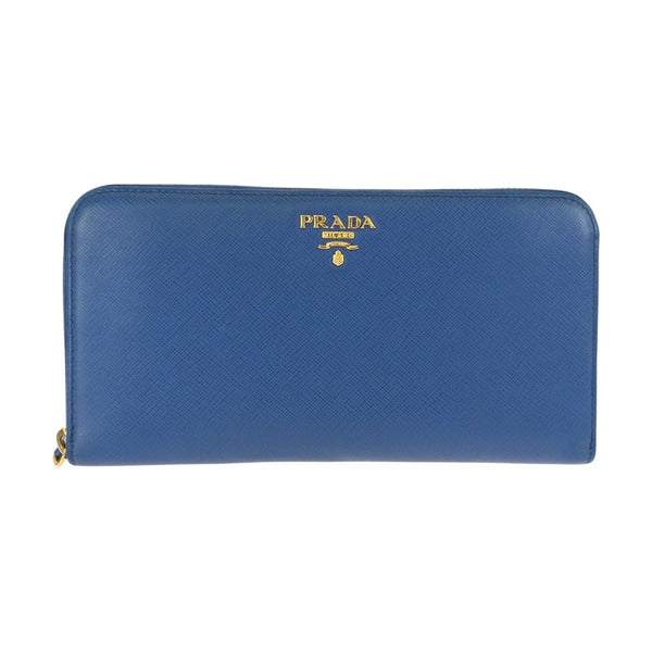 Prada Saffiano Leather Long Wallet