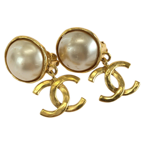 Chanel Coco Mark Clip Earrings