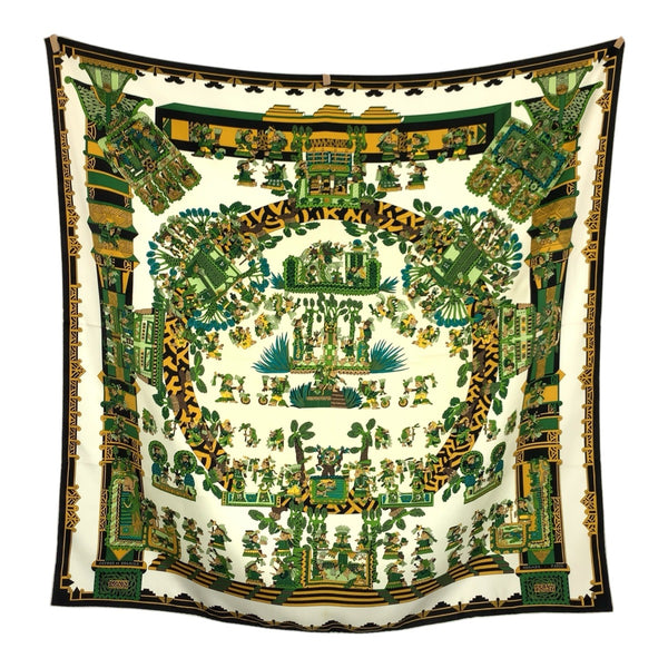 Hermes Astres et Soleils Silk Scarf 90