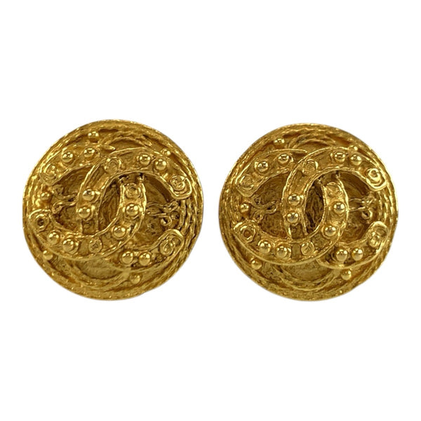 Chanel Coco Mark Clip Earrings