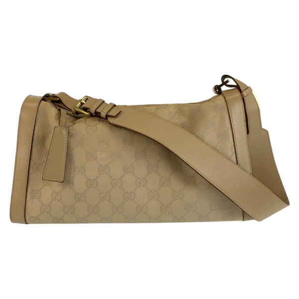 Gucci GG Canvas Leather Shoulder Bag