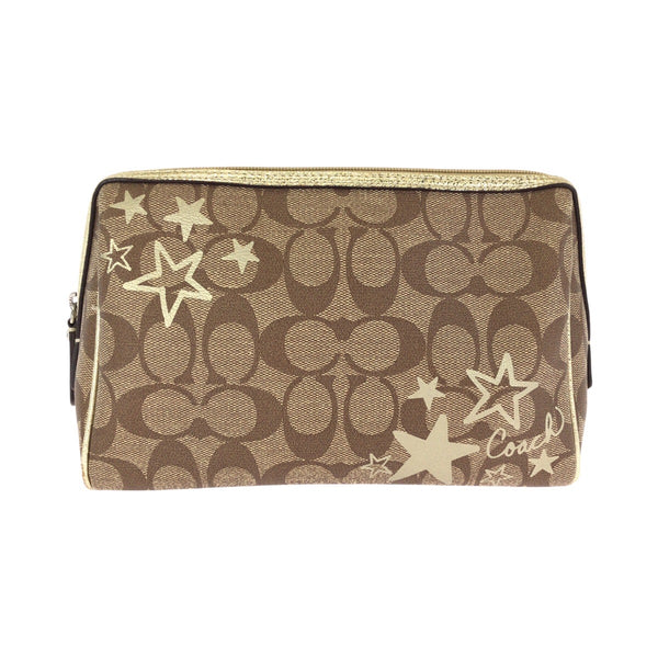 COACH Signature PVC Pouch