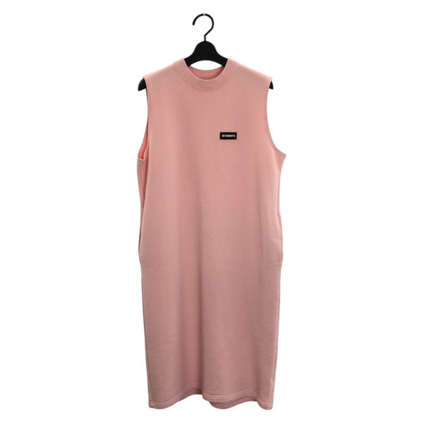 Vetements Cotton Polyester Sleeveless Dress