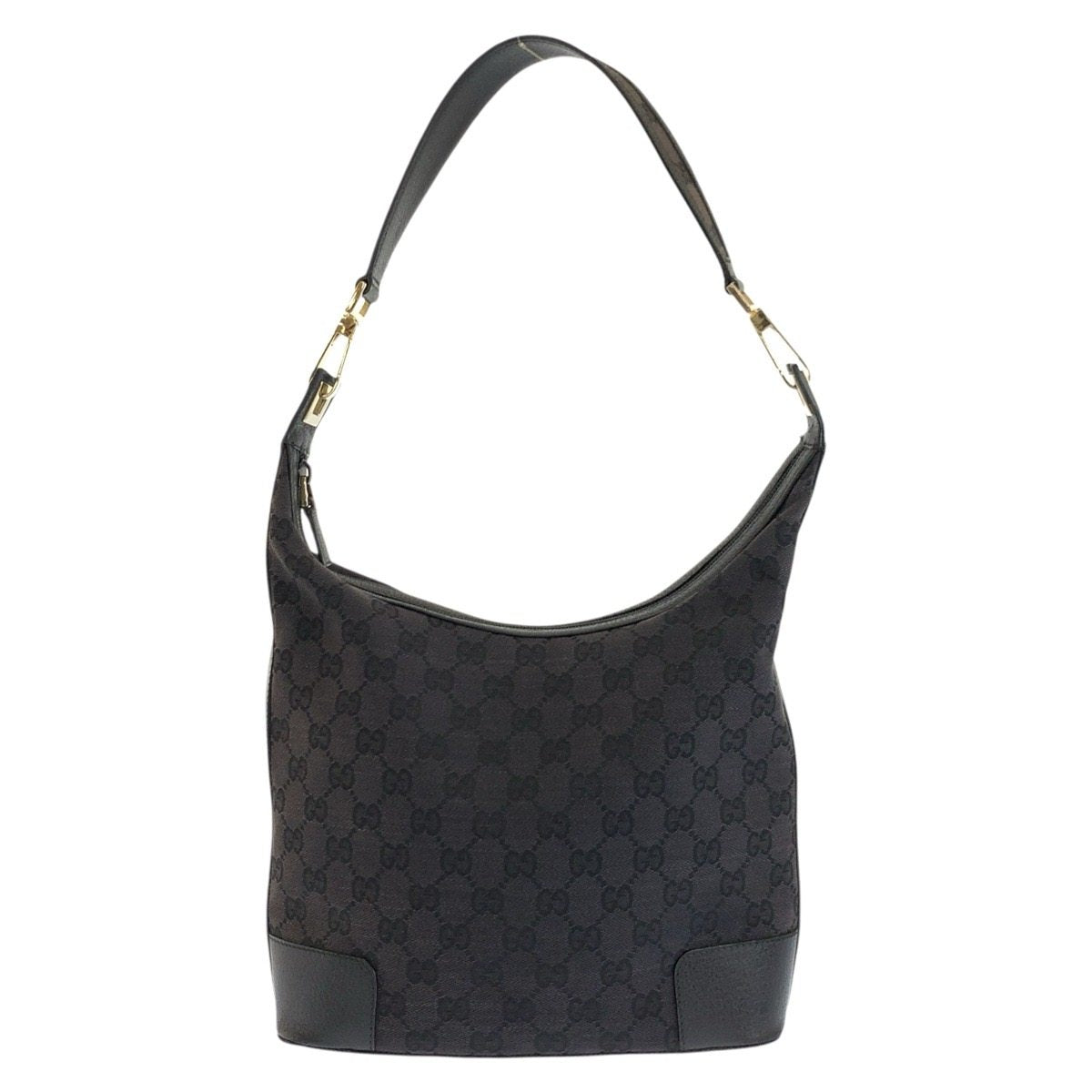 Gucci GG Canvas Leather Shoulder Bag
