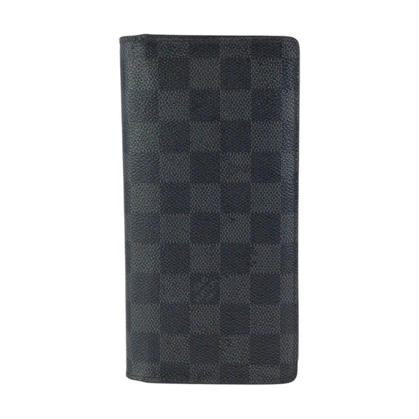 Louis Vuitton Portefeuille Brazza Damier Graphite Long Wallet
