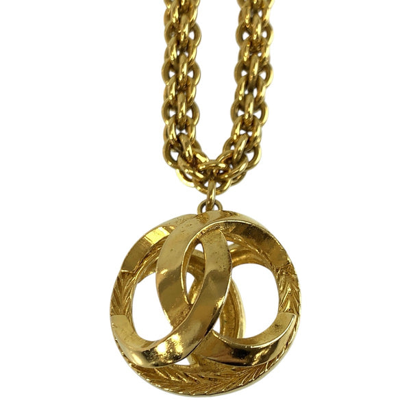 Chanel Vintage Filigree Ball Necklace