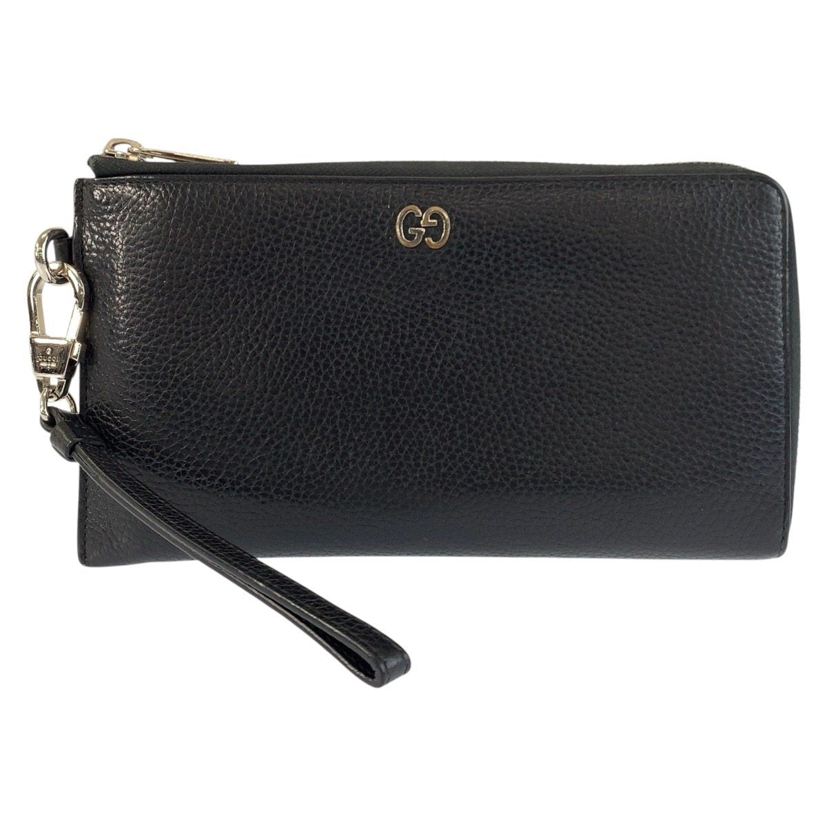 Gucci GG Metal Leather Long Wallet