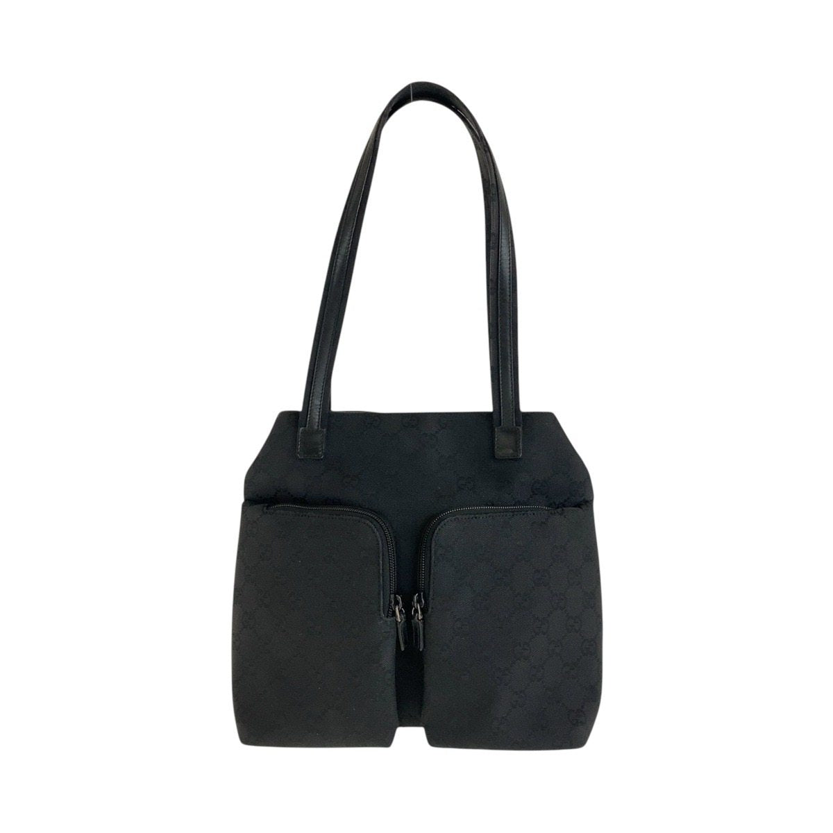 Gucci GG Canvas Leather Shoulder Bag