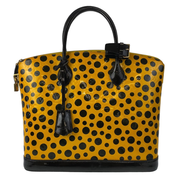Louis Vuitton Lockit MM Monogram Vernis Handbag