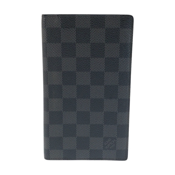 Louis Vuitton Porte Feuille Brazza Damier Graphite Long Wallet