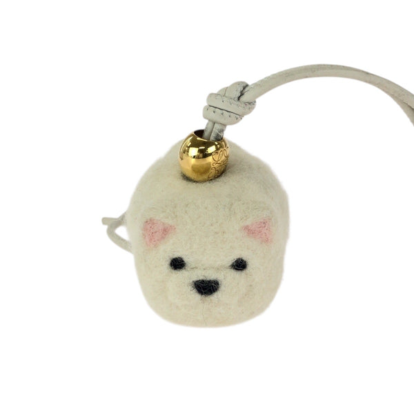 Loewe Chow Chow Charm Leather Bag Charm