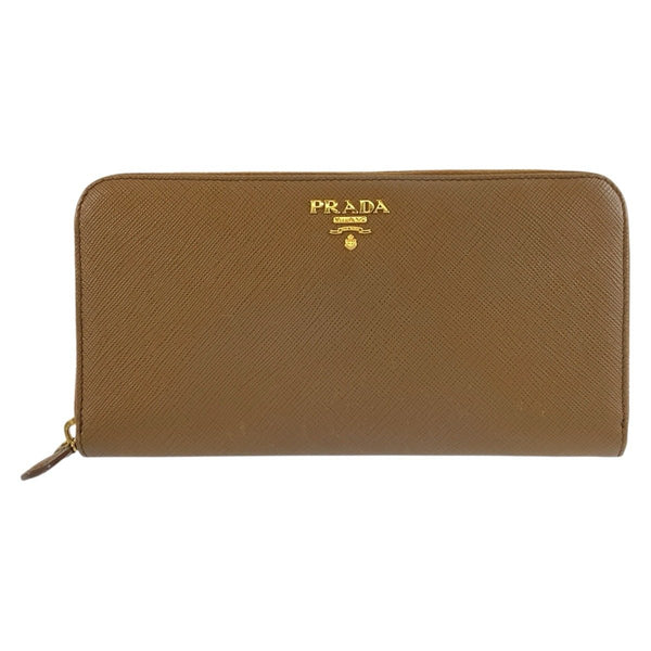 Prada Saffiano Leather Long Wallet