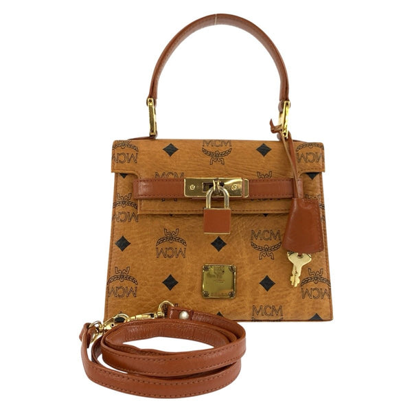 MCM Visetos PVC 2way bag