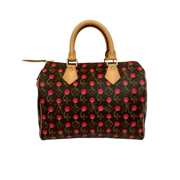 Louis Vuitton Speedy 25 Monogram Cherry handbag