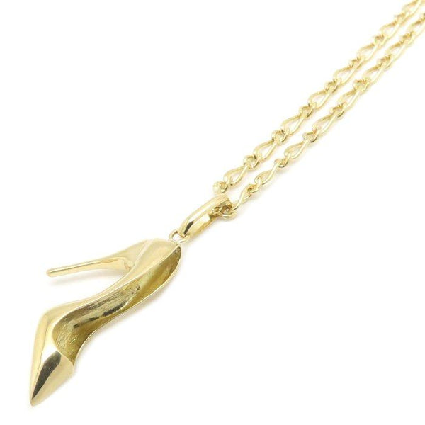 Au750 High Heel Pendant Necklace
