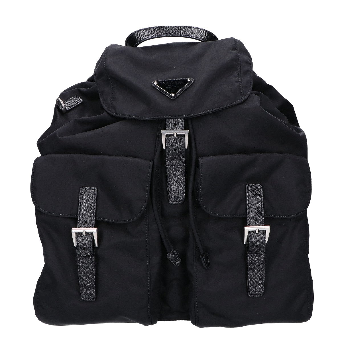 Prada Re-Nylon Brushed Calf Backpack
