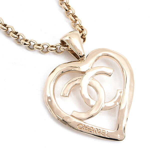 Chanel Coco Mark Heart Necklace