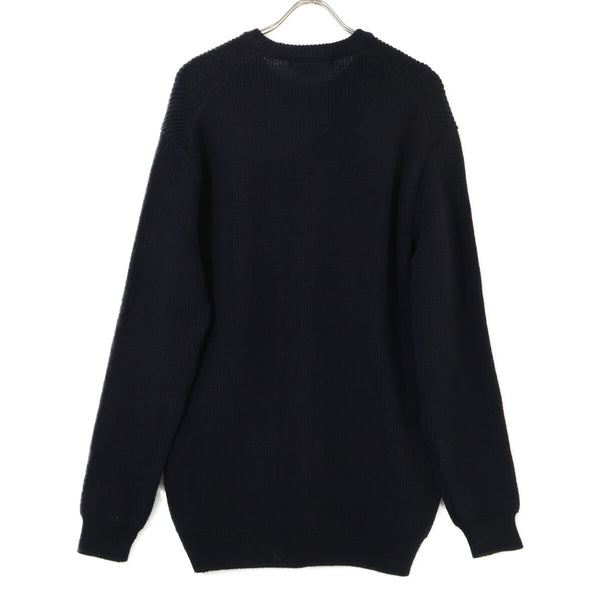 Comme des Garcons Comme des Garcons acrylic knit top