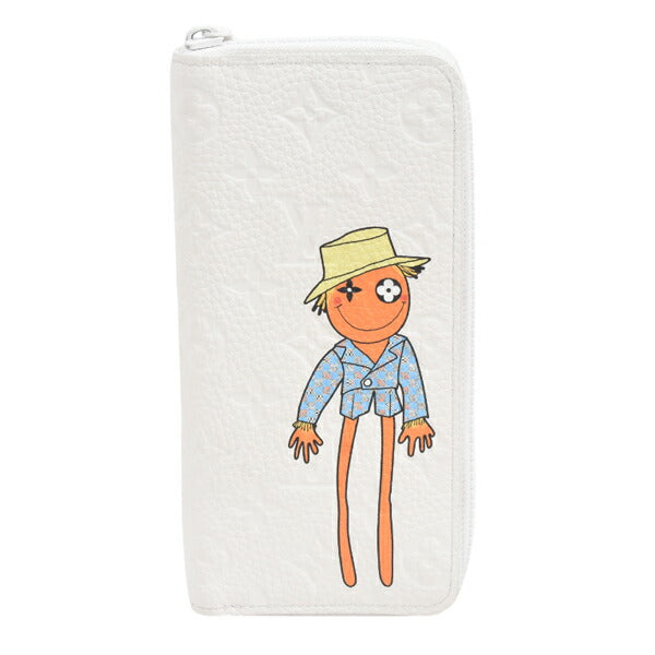 Louis Vuitton Zippy Vertical LV Friend Taurillon Wallet