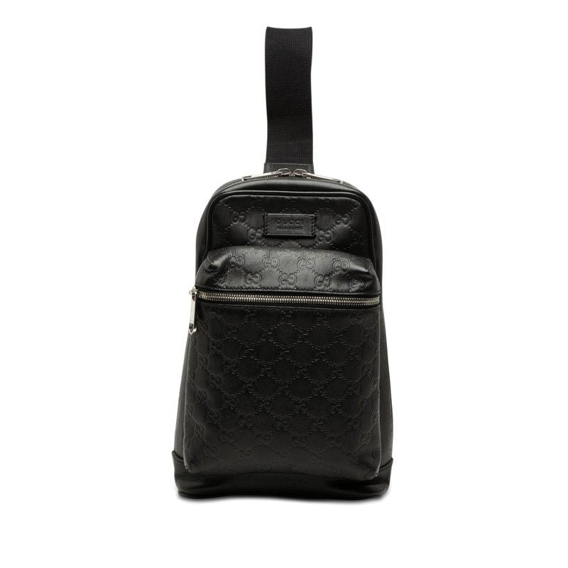 Gucci Guccissima Leather Shoulder Bag