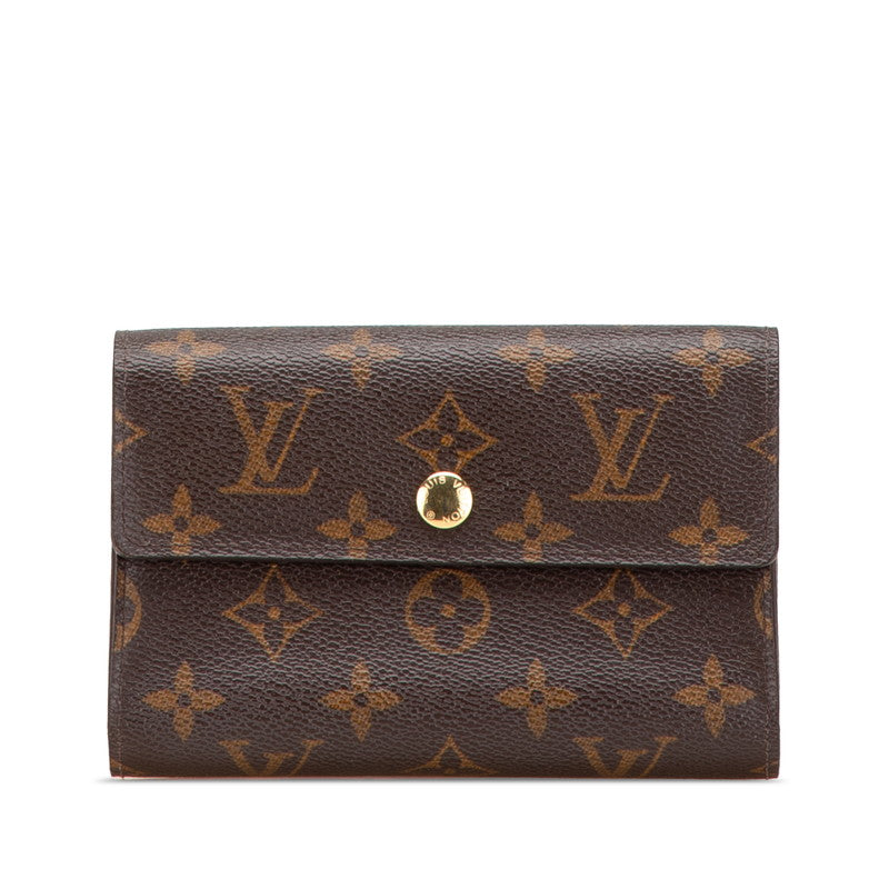 Louis Vuitton Portefeuille Alexandra Monogram Trifold Wallet