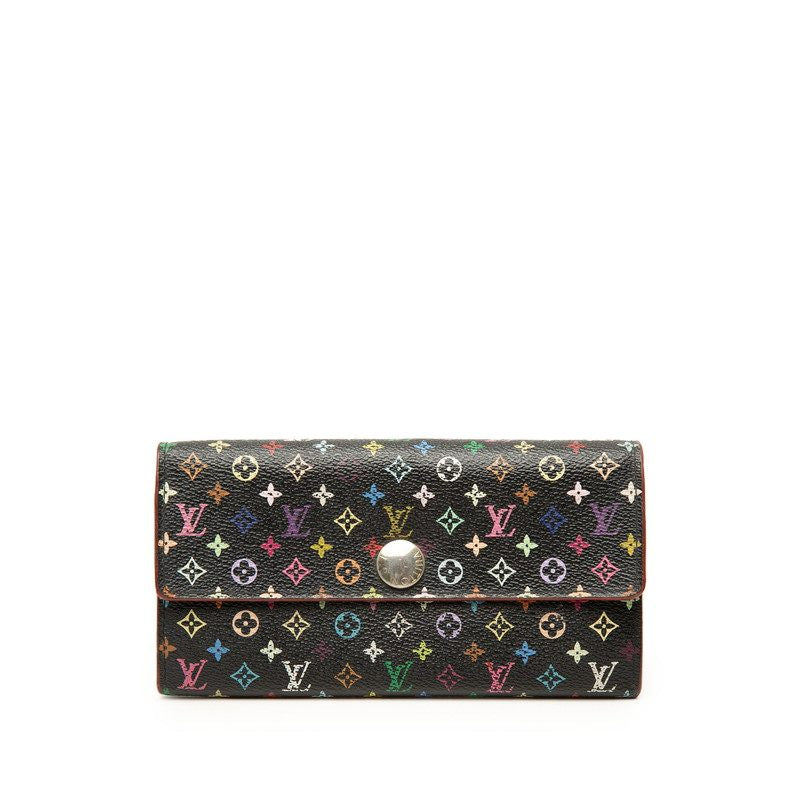 Louis Vuitton Monogram Multicolore Portefeuille Sarah Wallet