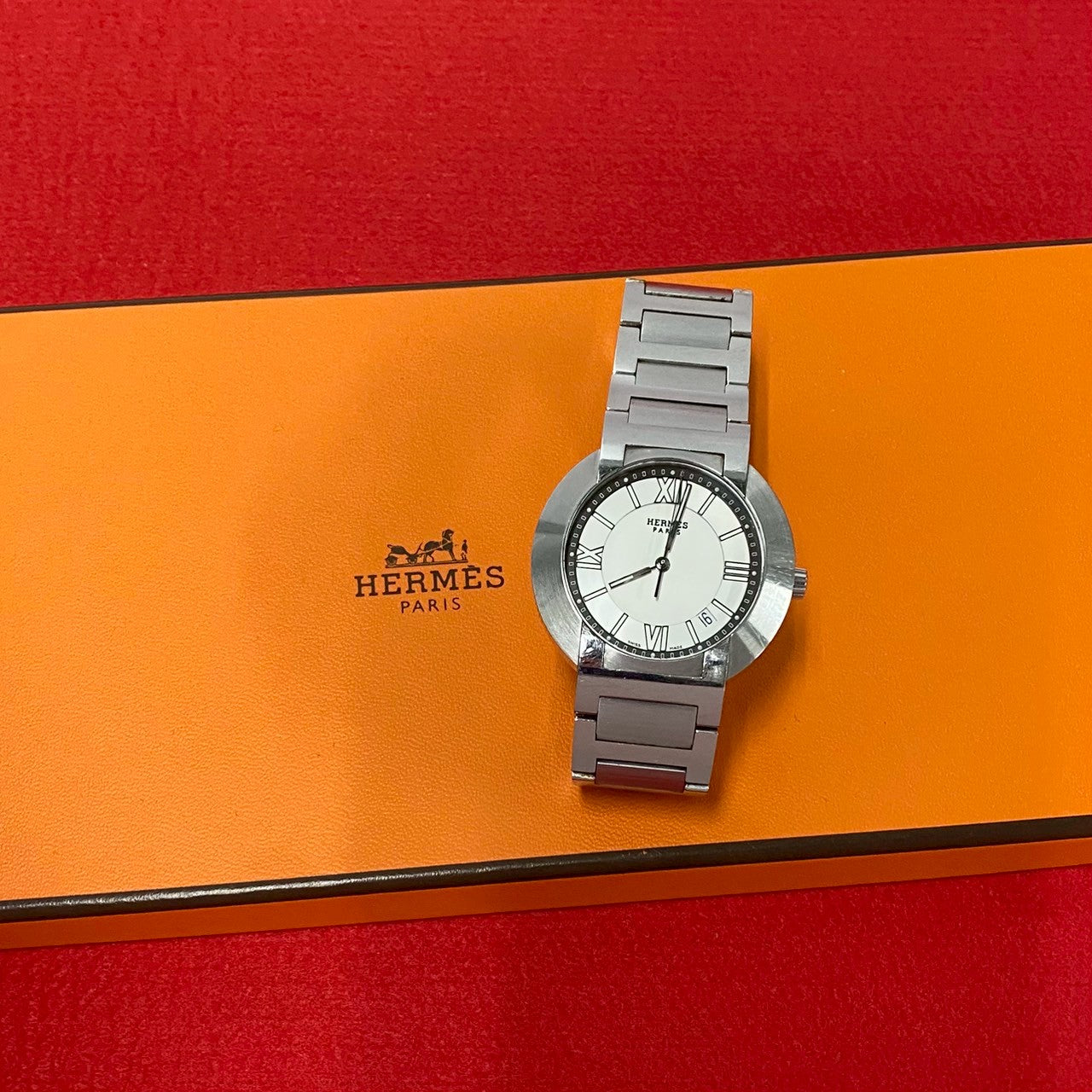 Hermès Nomade Stainless Steel Watch