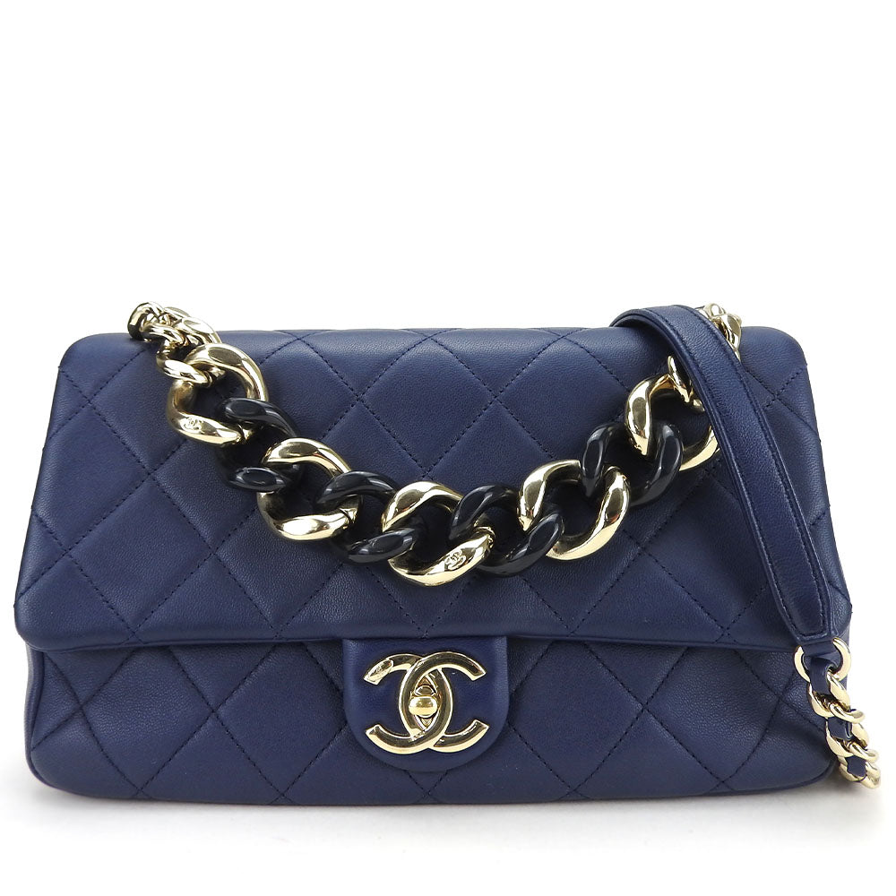 Chanel Lambskin Shoulder Bag