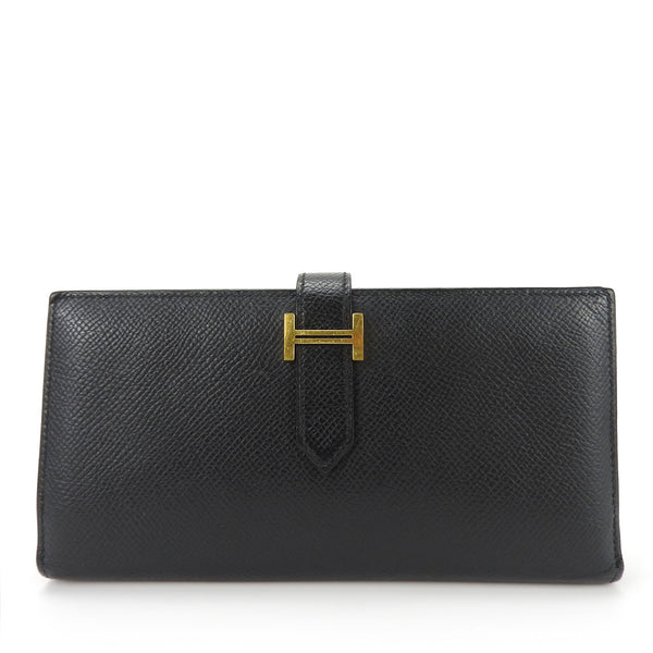 Hermès Béarn Soufflet Epsom Long Wallet
