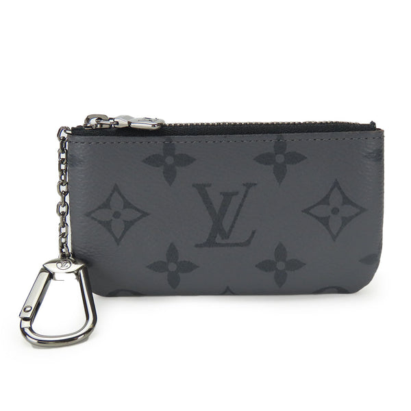 Louis Vuitton Pochette Cle Monogram Eclipse Coin Case