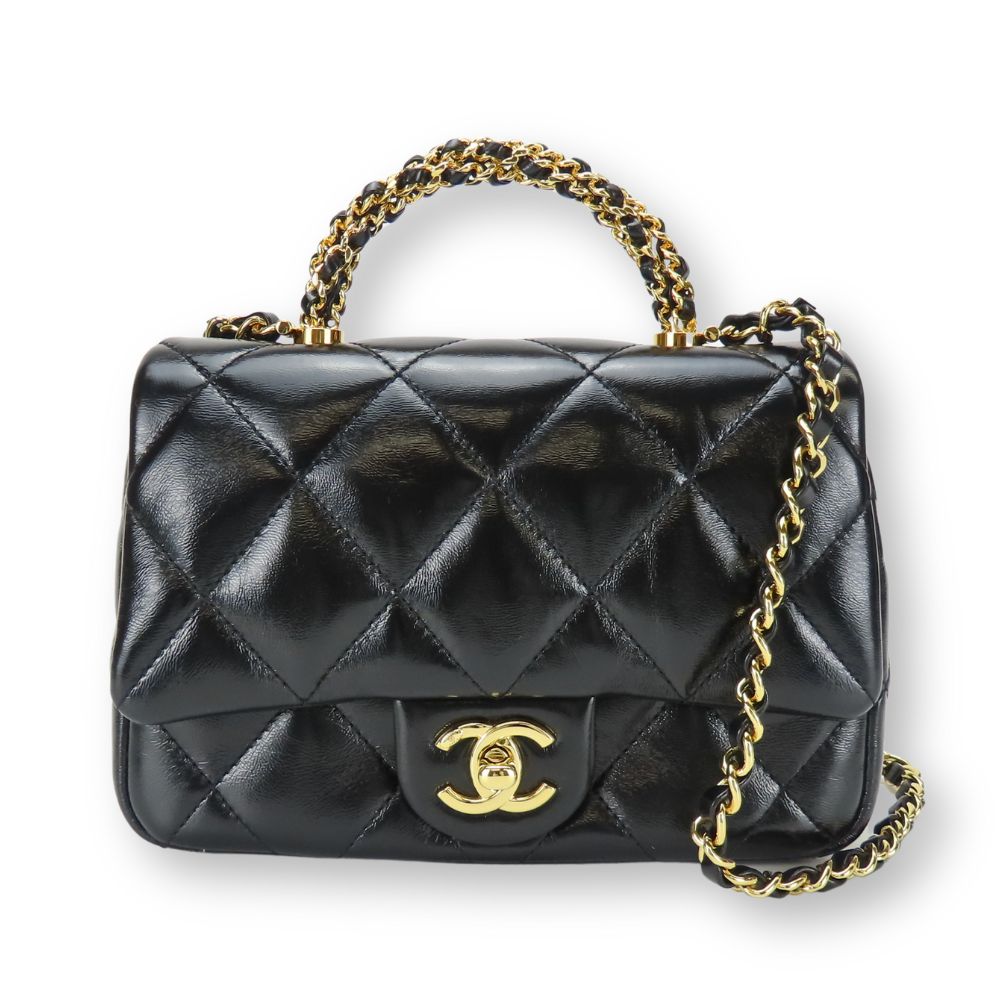 Chanel Matelassé COCO Mark Lambskin Shoulder Bag