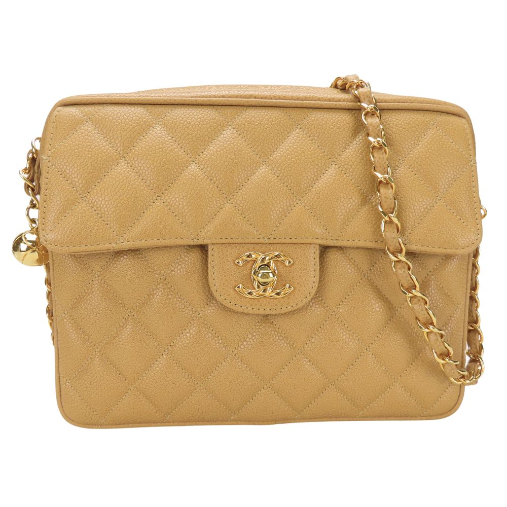 Chanel Caviar Leather Shoulder Bag